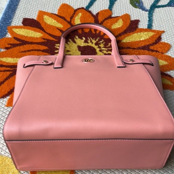 Michael Kors Carmen Large Leather NS Tote Sherbert - Picture 8 of 16